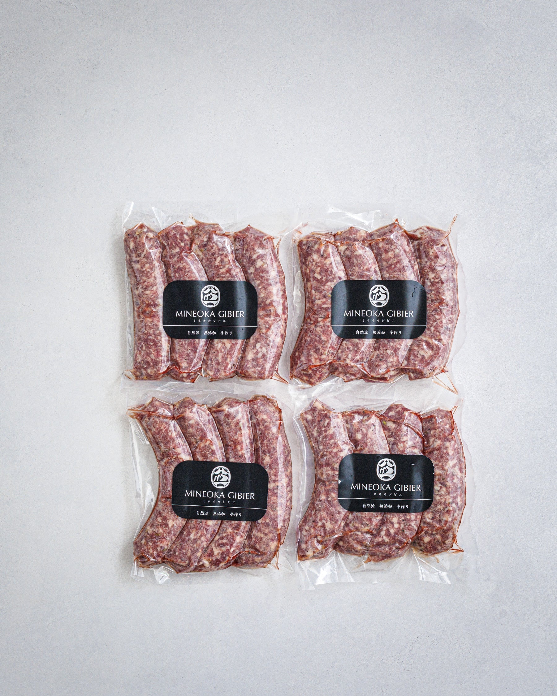 千葉県鴨川 熟成ジビエ 猪ソーセージ(ベーシック1種) 4本入りパック×4P(16本) 冷凍