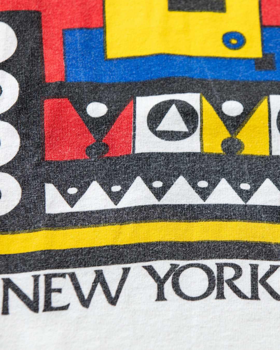 90年代 ヴィンテージ ソーホー NEW YORK CITY アートプリント Tシャツ