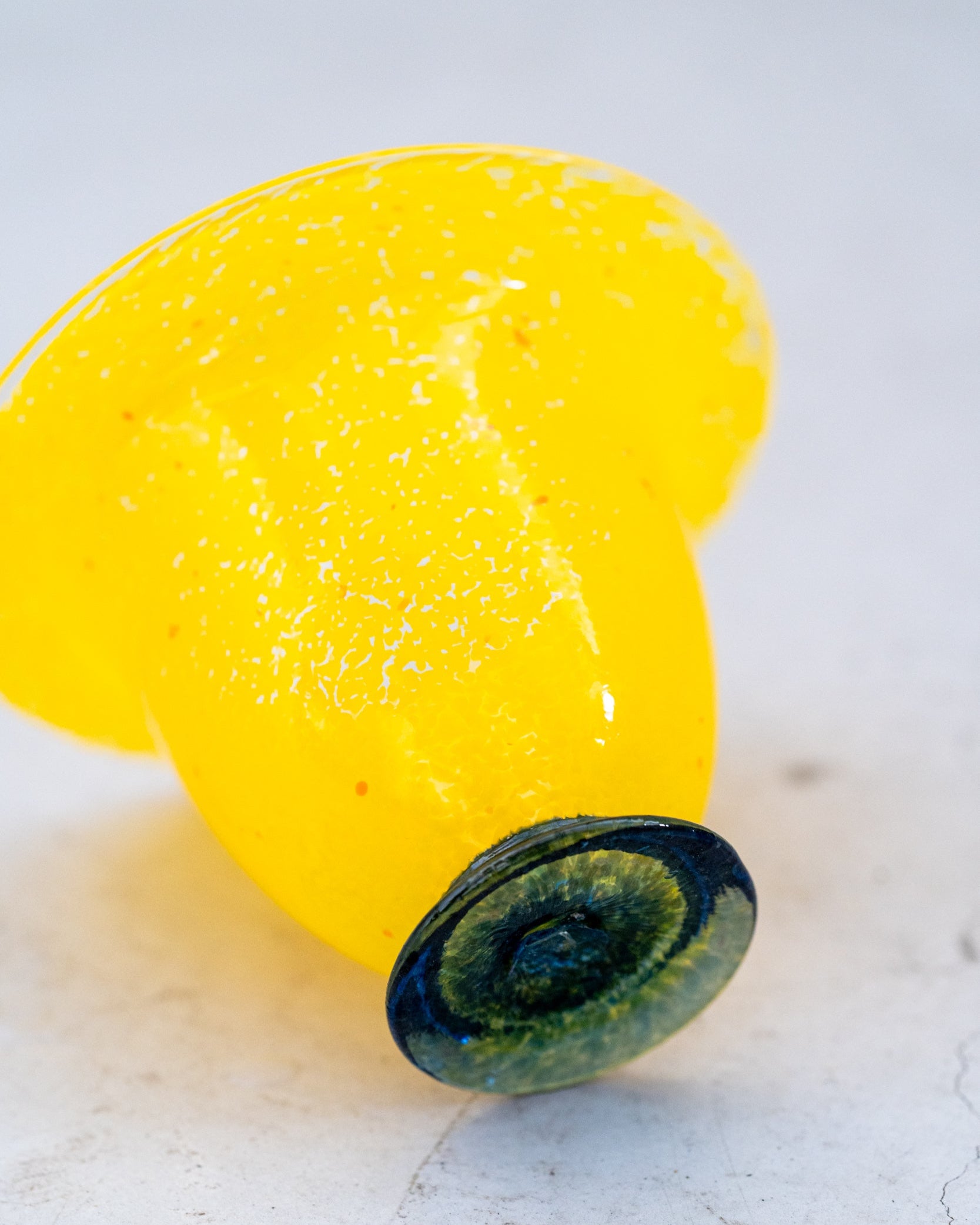 ヴィンテージフラワーベース(yellow A)