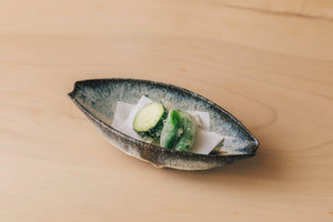 野菜の白扇揚げ
