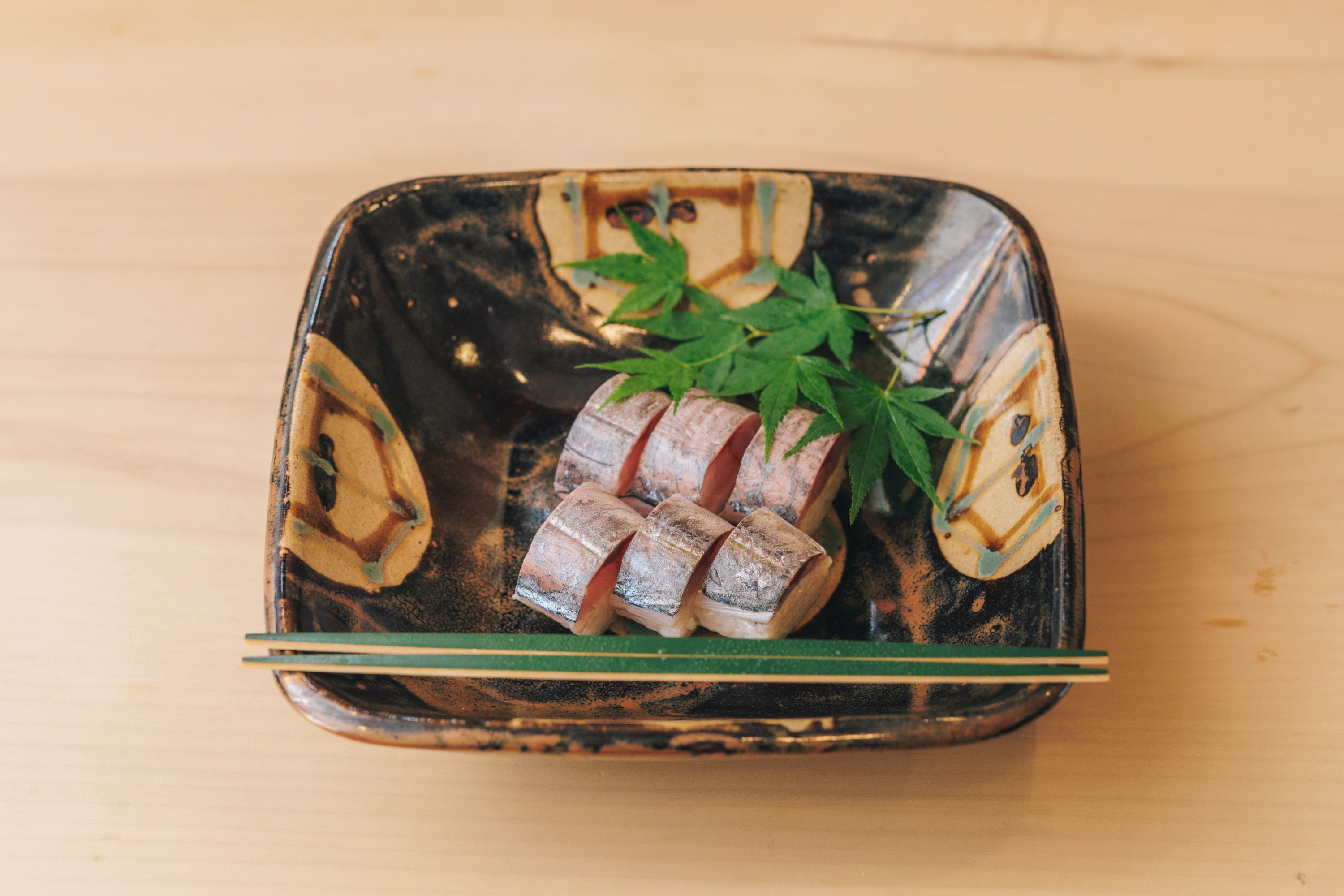 アジの棒鮨