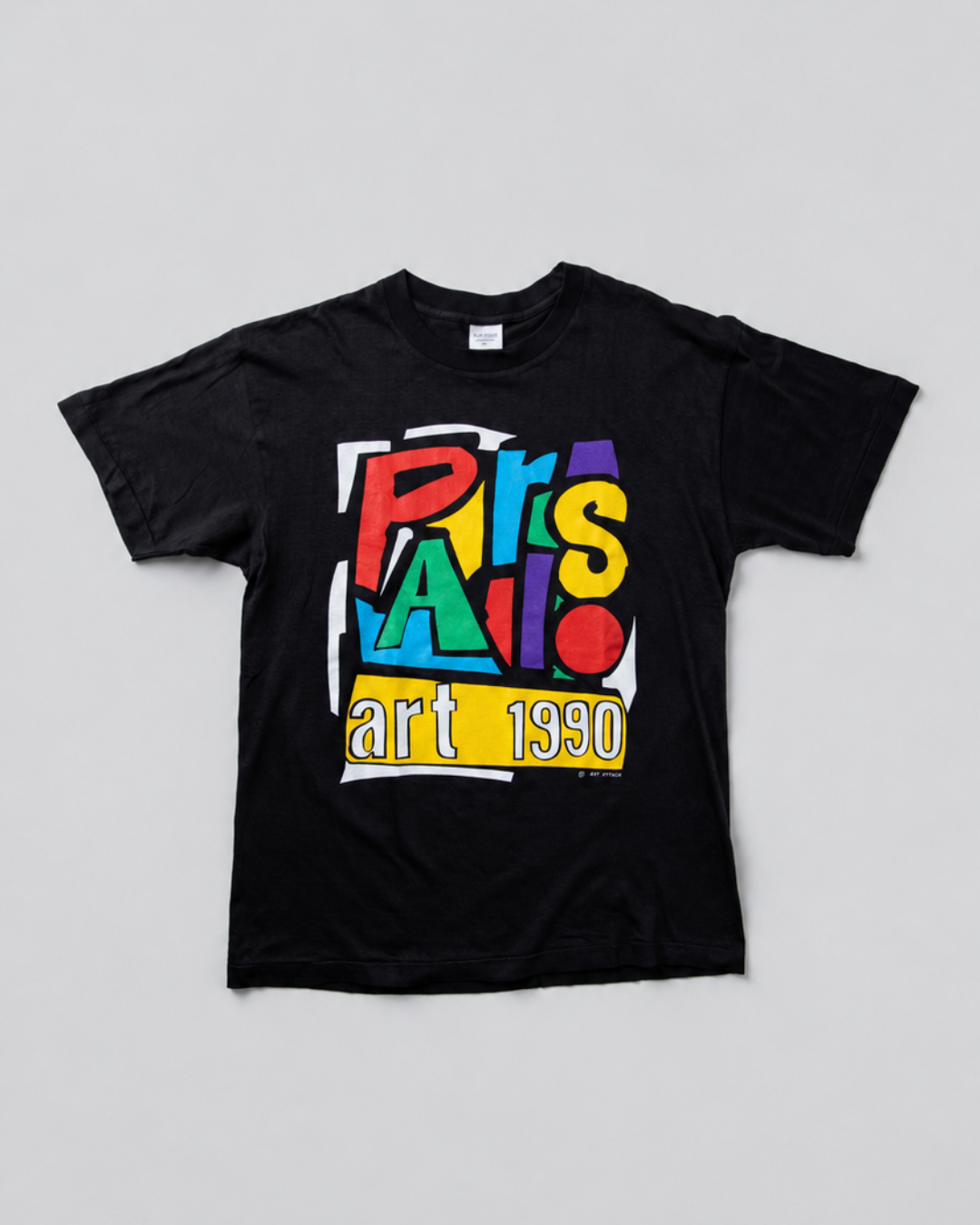 90年代 ヴィンテージ  Paris Art グラフィック Tシャツ