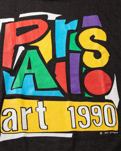 90年代 ヴィンテージ  Paris Art グラフィック Tシャツ