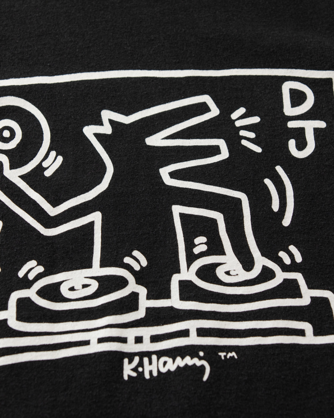 90年代 ヴィンテージ キース・ヘリング DJ Dog Tシャツ
