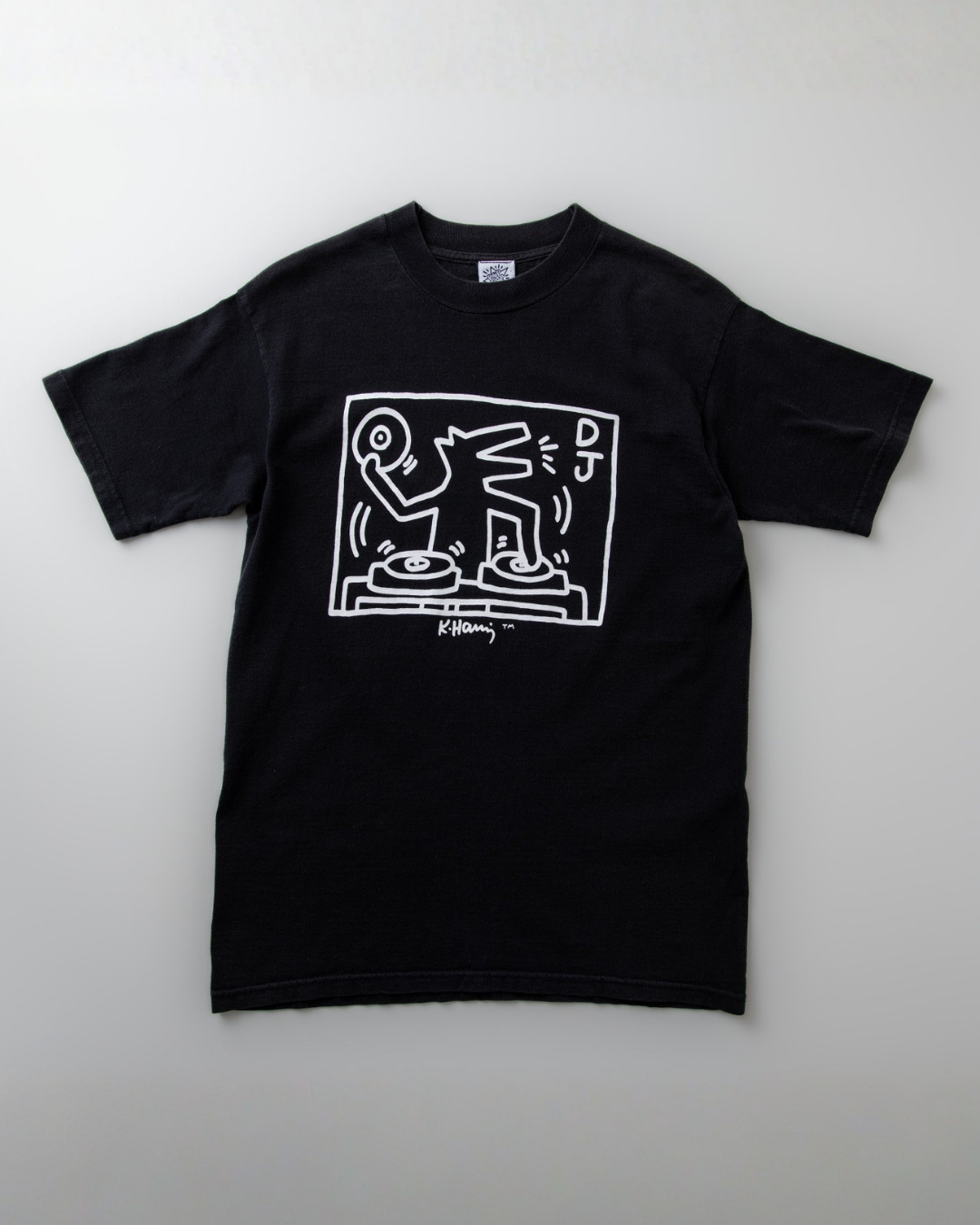 90年代 ヴィンテージ キース・ヘリング DJ Dog Tシャツ