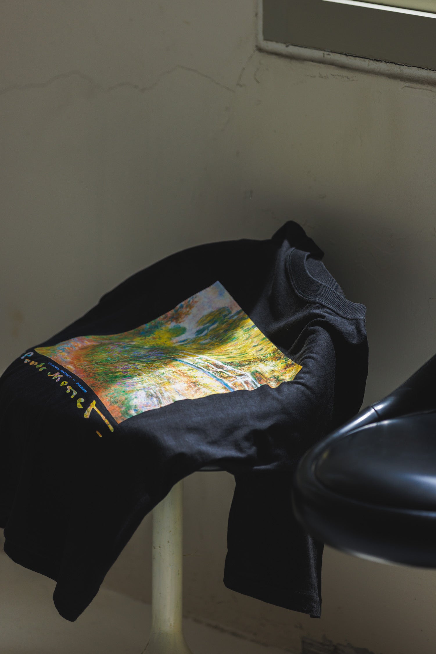 90年代 ヴィンテージ クロード・モネ ブラック Tシャツ