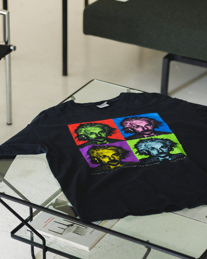 90年代 ヴィンテージ アンディ・ウォーホル風 アインシュタインTシャツ