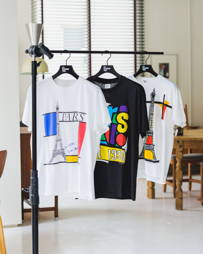 90年代 ヴィンテージ  アルマ・マーテル Rive Gauche アートグラフィック Tシャツ
