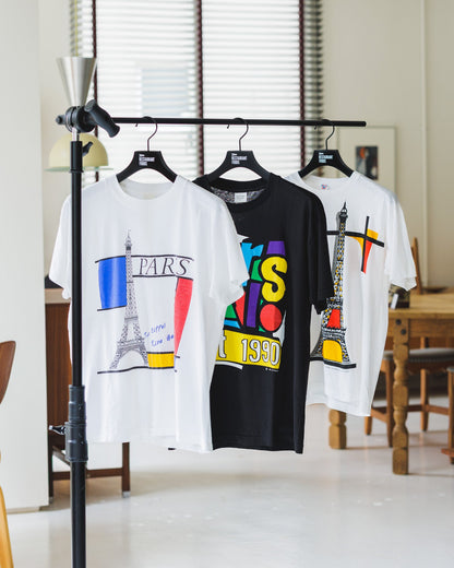 90年代 ヴィンテージ  アルマ・マーテル エッフェル塔 アートグラフィックTシャツ