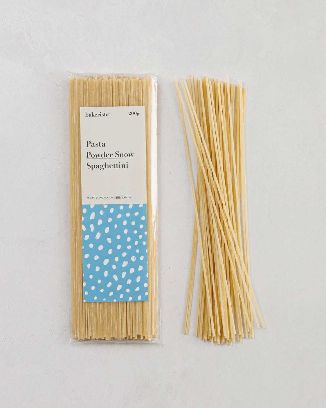 北海道小麦 パウダースノーパスタ（細麺1.6mm）200g×5pc