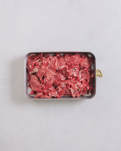 ARF Select 国産飼料100%で育てられた天童牛 切り落とし 2kg