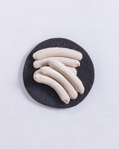 山形県高畠町　ヴァイスヴルスト（無着色・保存料・結着剤・アミノ酸不使用／無塩せき）　6pc　冷凍