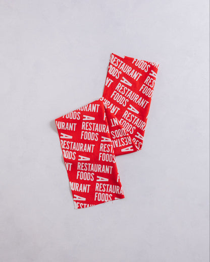 A RESTAURANT FOODS てぬぐい