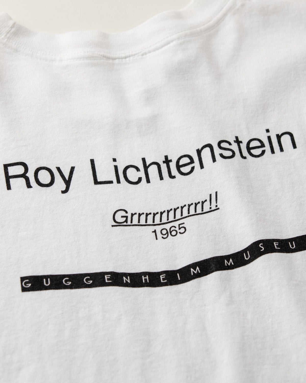 90年代 ヴィンテージ ロイ・リキテンスタイン グッゲンハイム美術館 Tシャツ