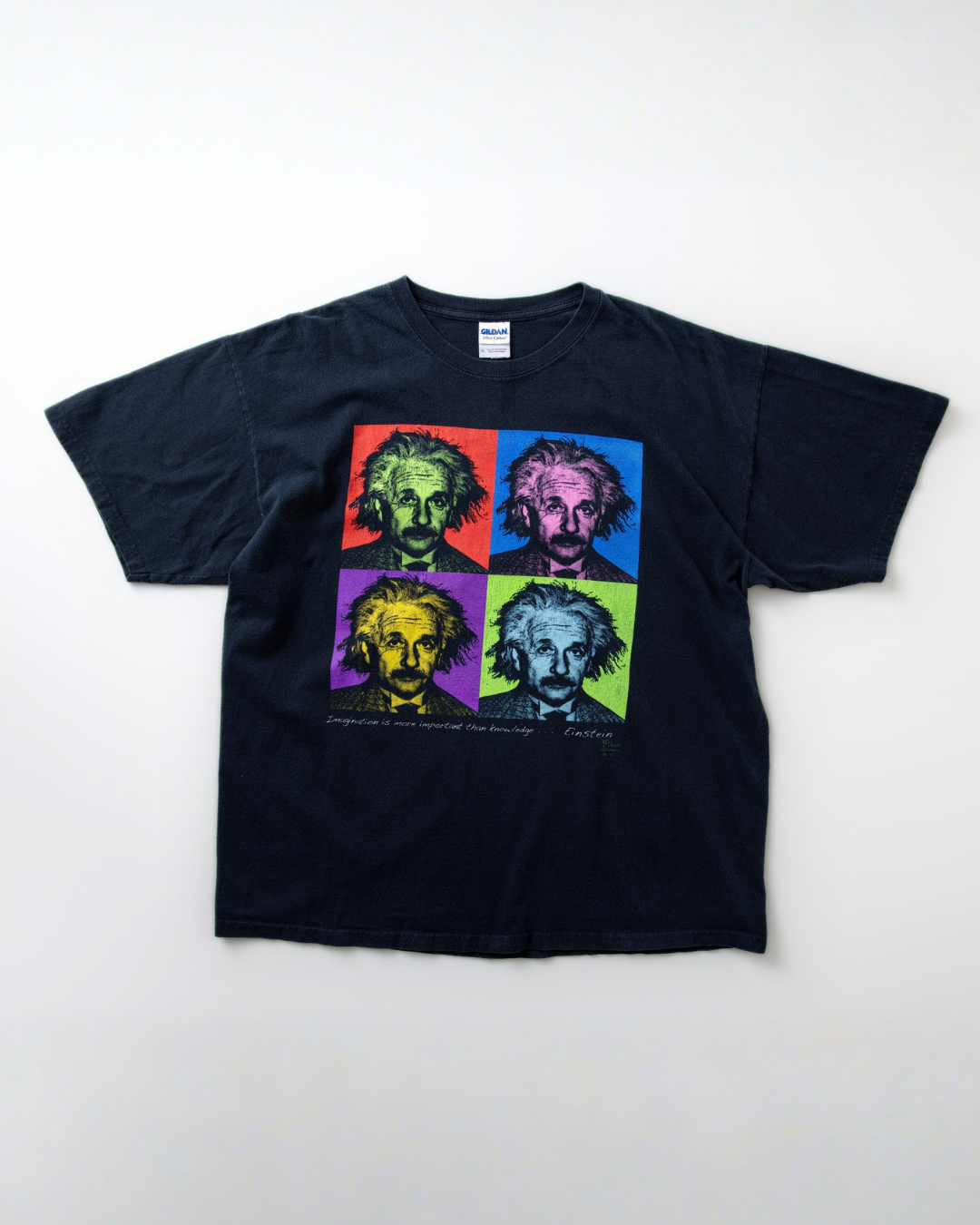 90年代 ヴィンテージ アンディ・ウォーホル風 アインシュタイン Tシャツ