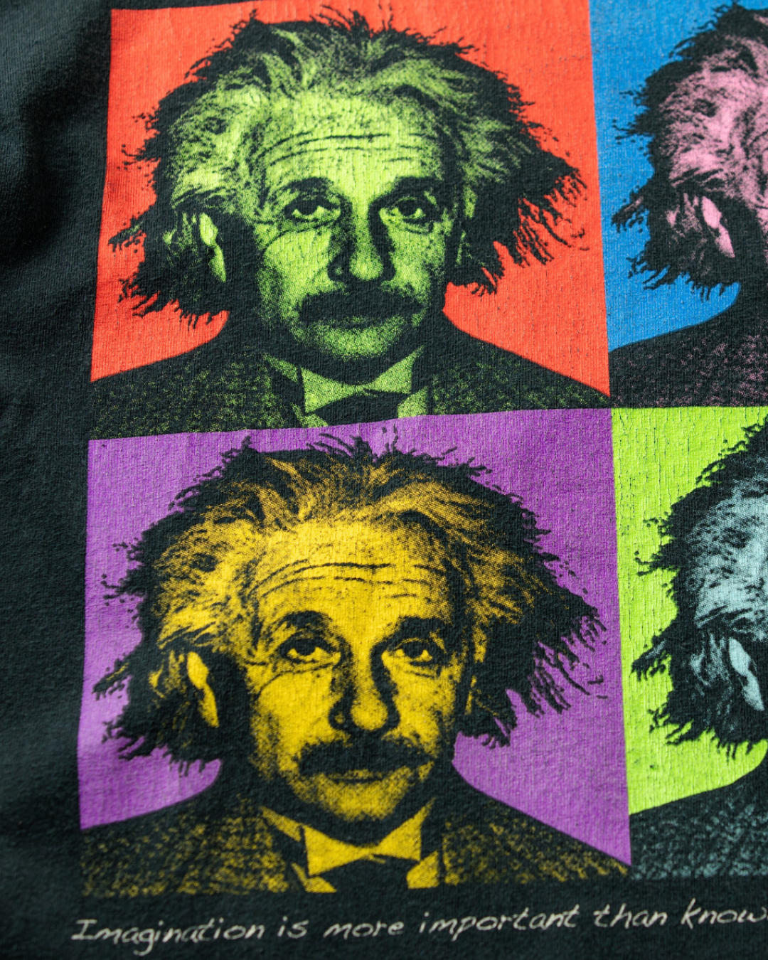 90年代 ヴィンテージ アンディ・ウォーホル風 アインシュタインTシャツ