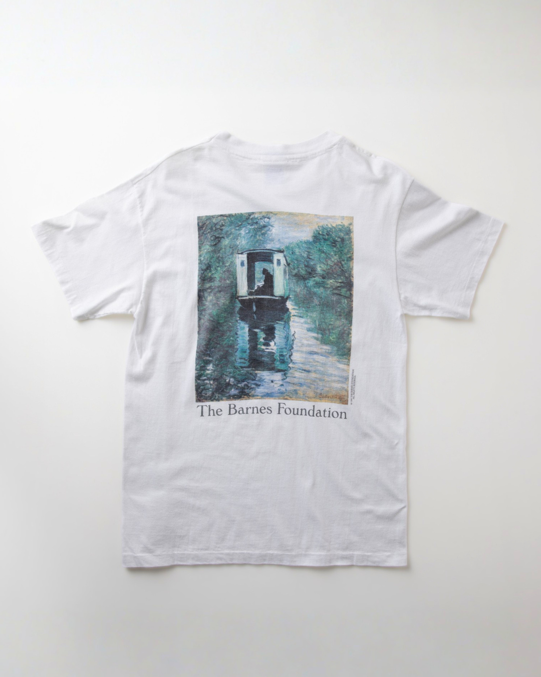 90年代 ヴィンテージ クロード・モネ バックプリント Tシャツ