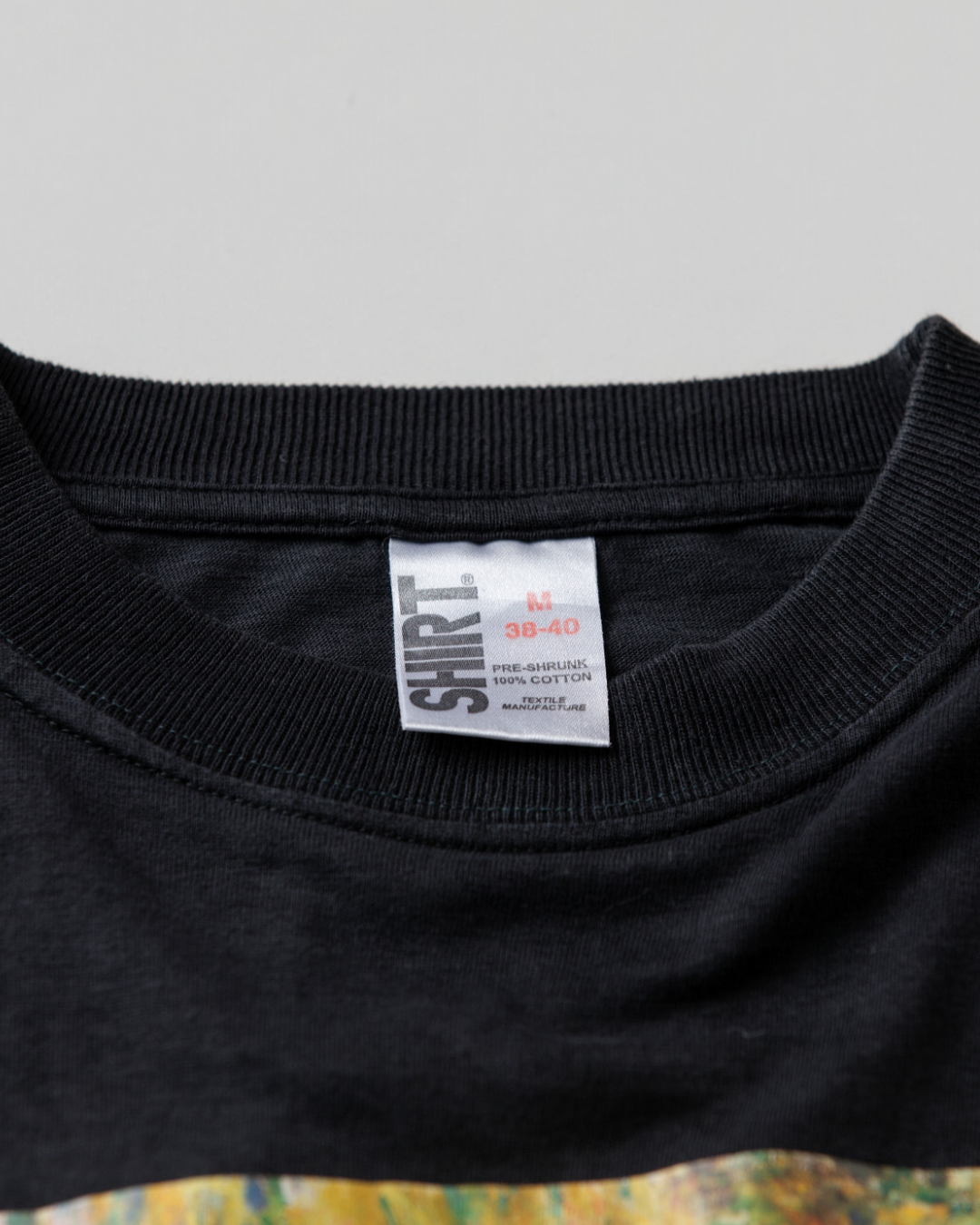 90年代 ヴィンテージ クロード・モネ ブラック Tシャツ
