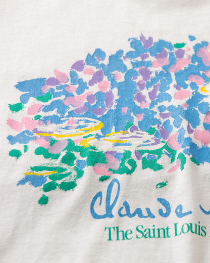 90年代 ヴィンテージ クロード・モネ 睡蓮 Tシャツ