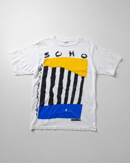 90年代 ヴィンテージ  ソーホー GRAVITY GRAPHICS アートプリント Tシャツ
