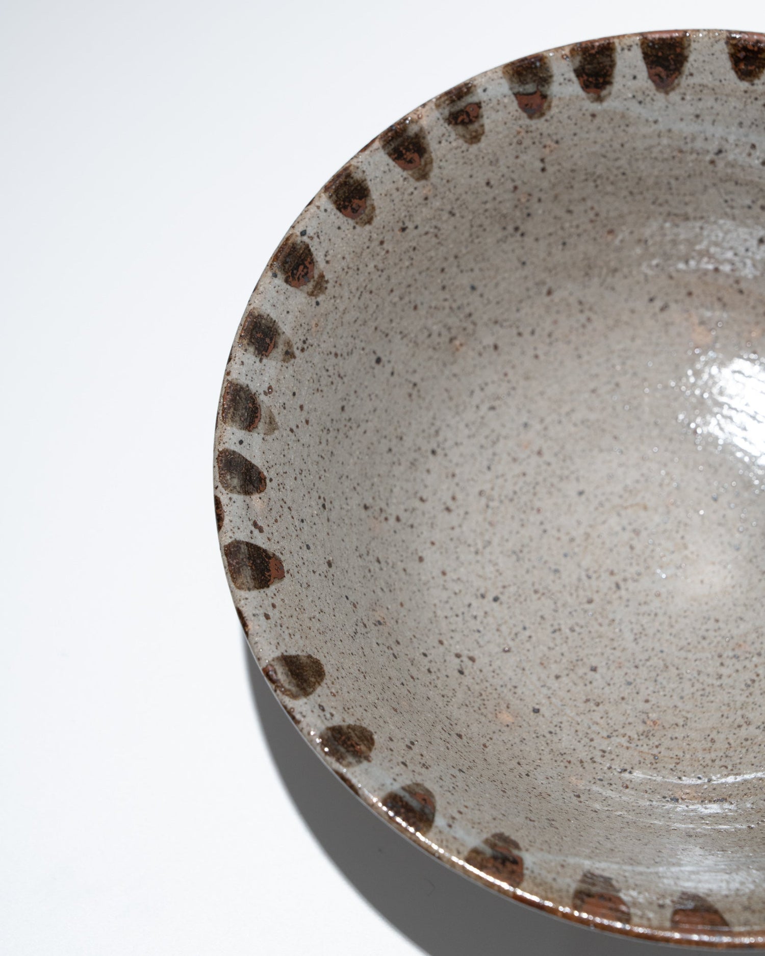 九谷青窯　麦藁手八寸鉢