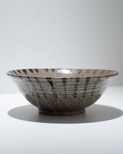 九谷青窯　麦藁手八寸鉢