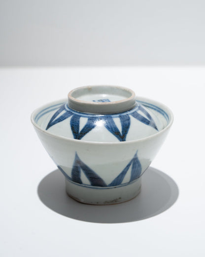 会津本郷焼蓋碗 幕末 2客セットA