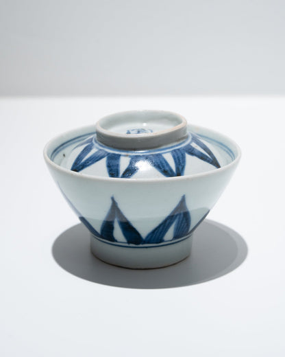 会津本郷焼蓋碗 幕末 2客セットD