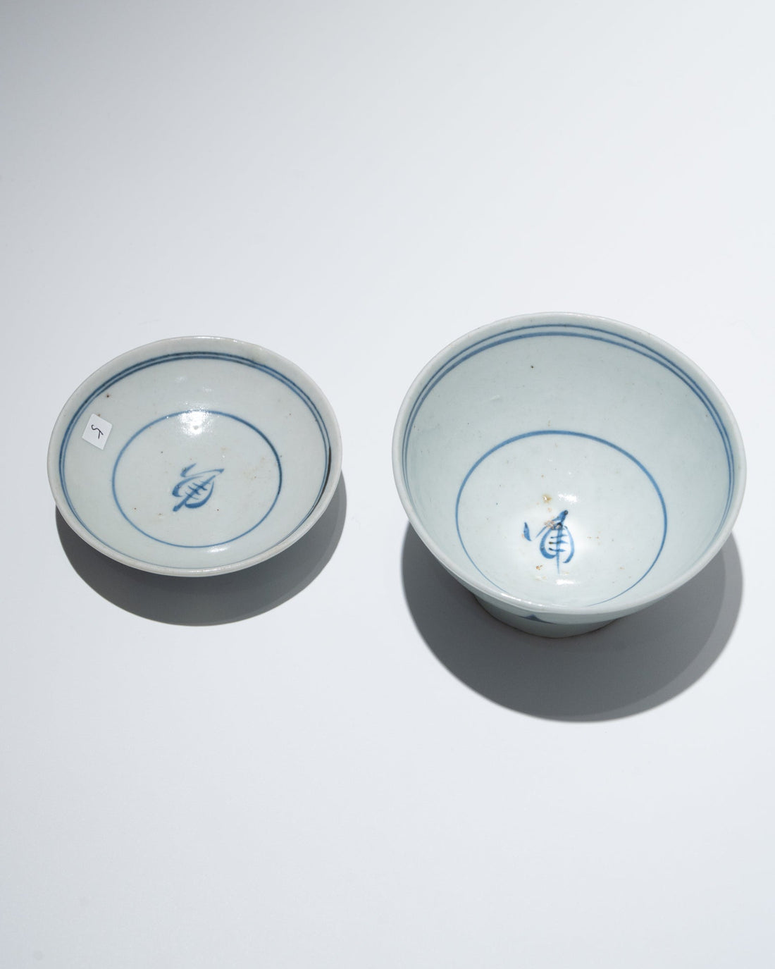 会津本郷焼蓋碗 幕末 2客セットC