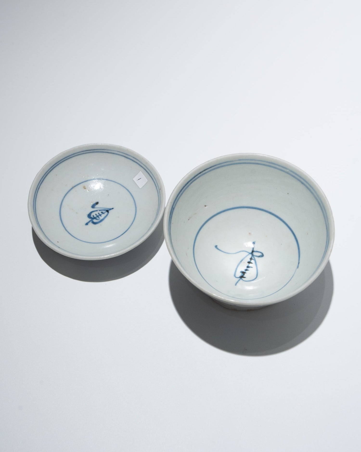 会津本郷焼蓋碗 幕末 2客セットA