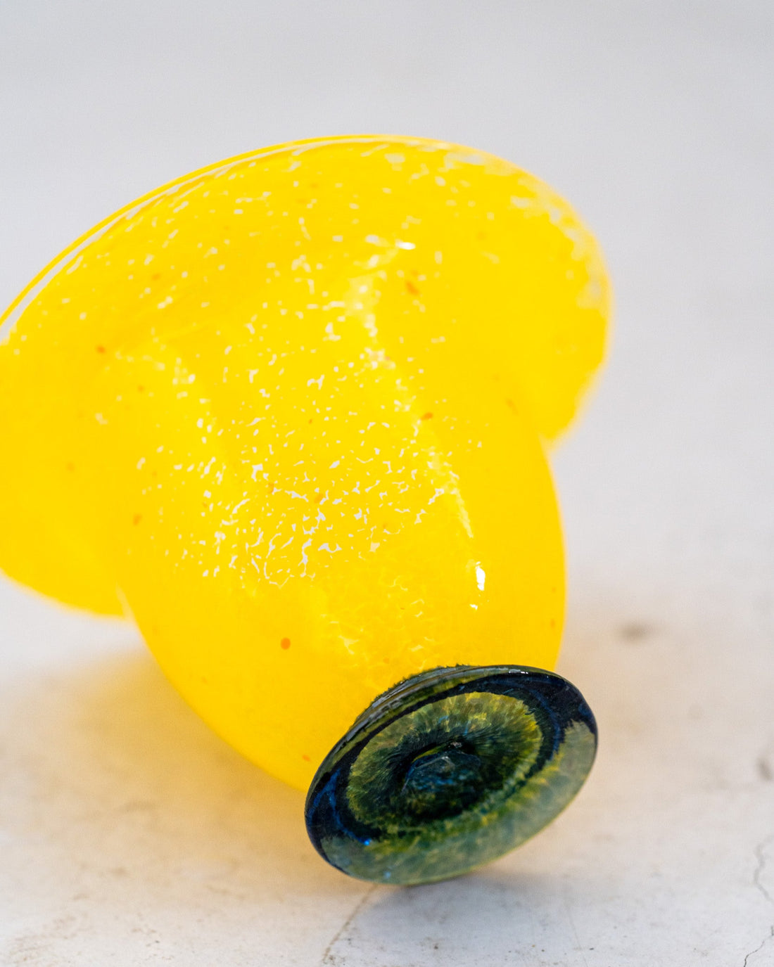 ヴィンテージフラワーベース（yellow A）