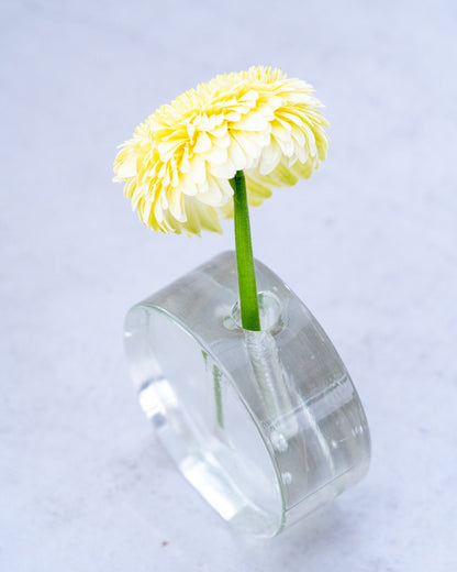 ヴィンテージフラワーベース（glass A）