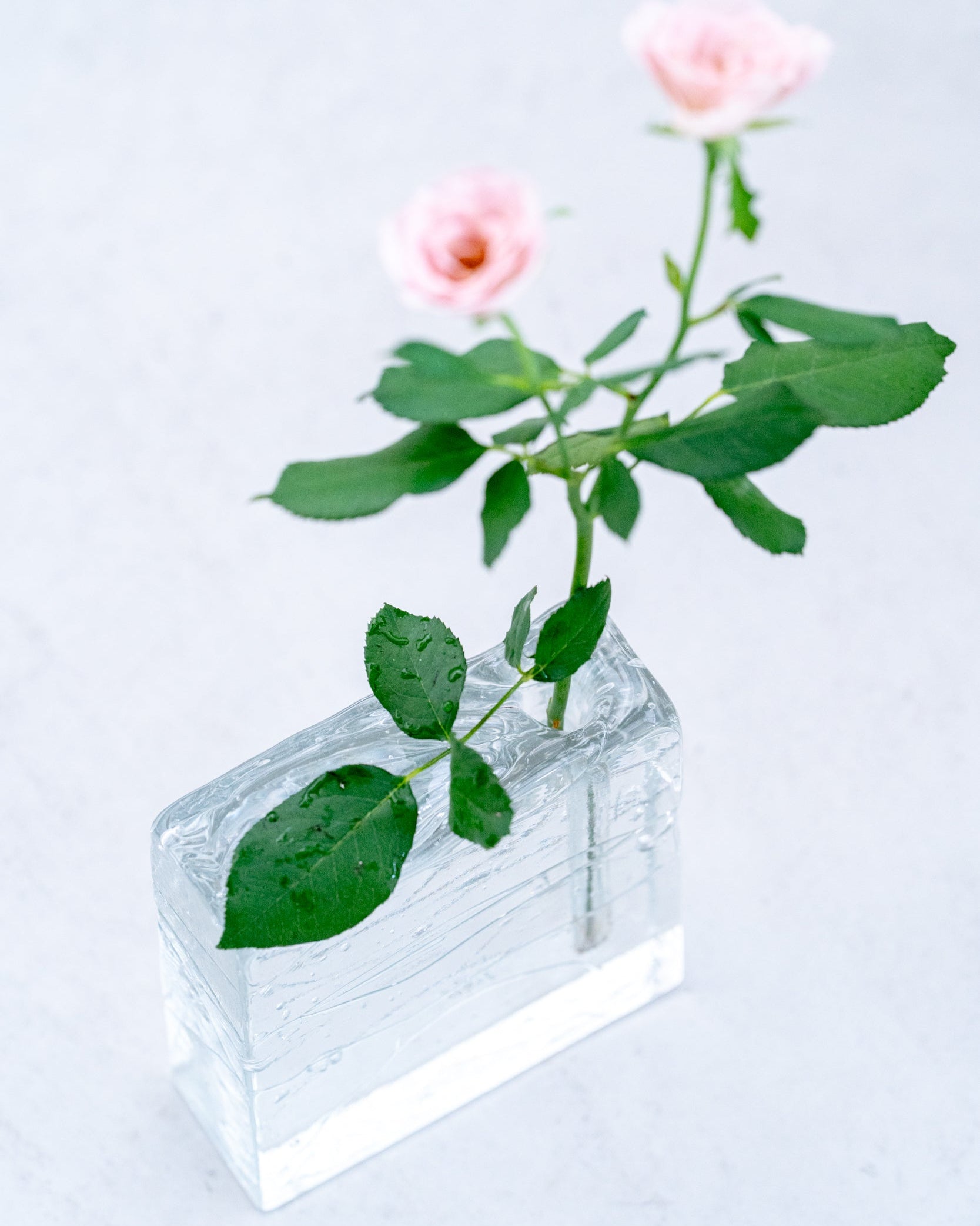 ヴィンテージフラワーベース（glass B）