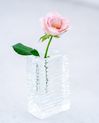 ヴィンテージフラワーベース（glass D）