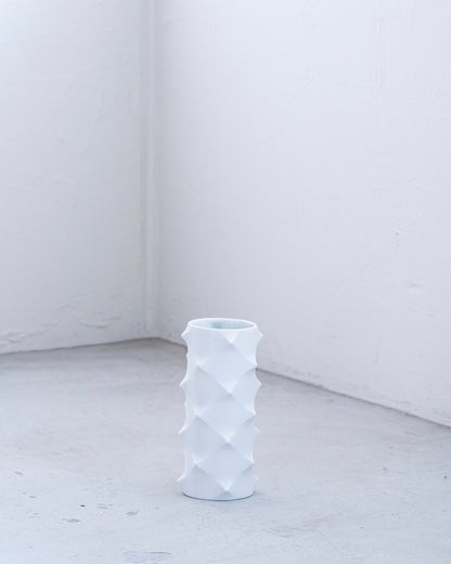 ヴィンテージフラワーベース（white A）