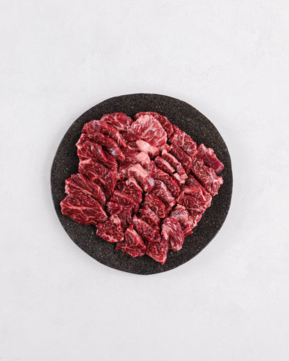 ARF Select Tokachi Beef (Herb-fed) Skirt Steak &amp; Hanger Steak for Yakiniku 100g x 5pcs Frozen