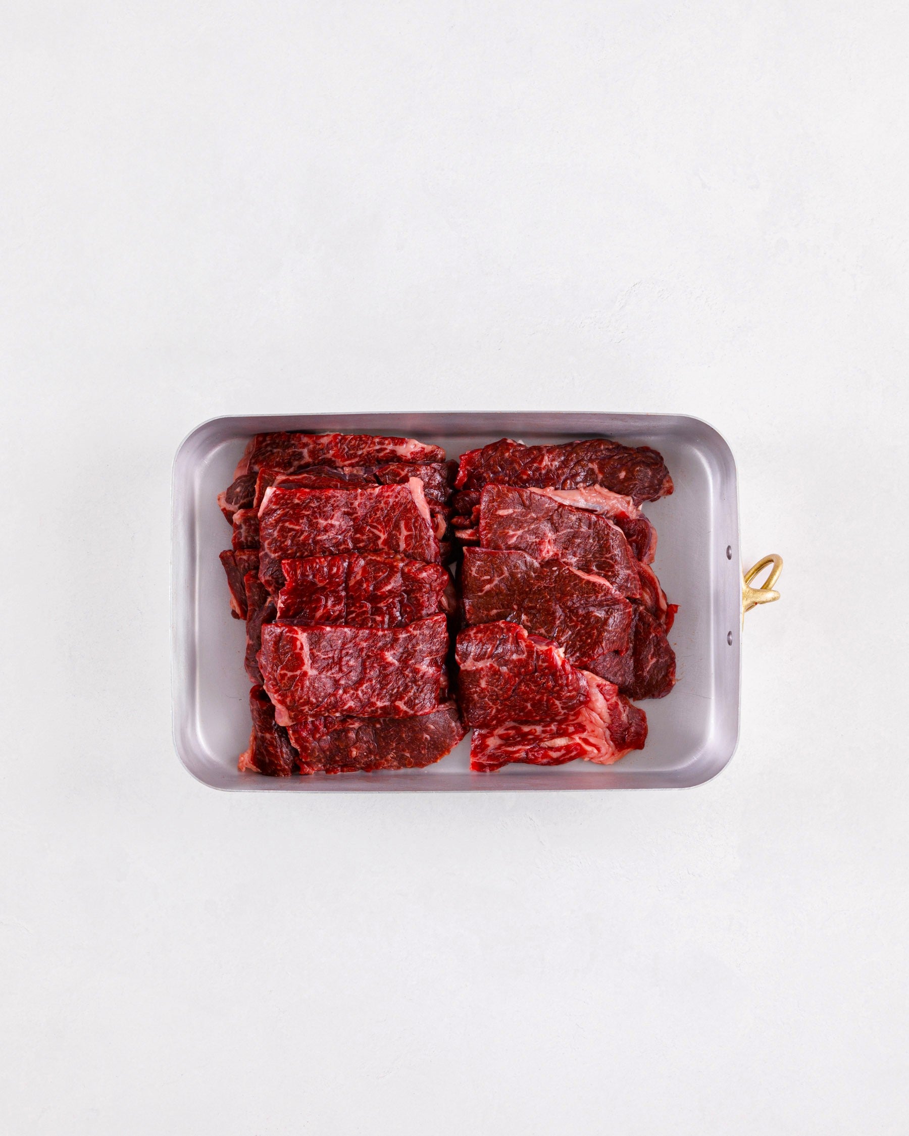 ARF Select Tokachi Beef (Herb-fed) Top Blade Steak for Yakiniku 70g x 8 pcs (Frozen)