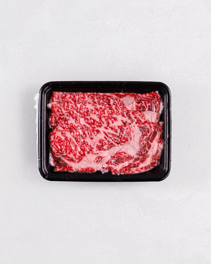 ARF Select ハーブで育てられた十勝牛 ロースすき焼き用 200g×2pc 冷凍